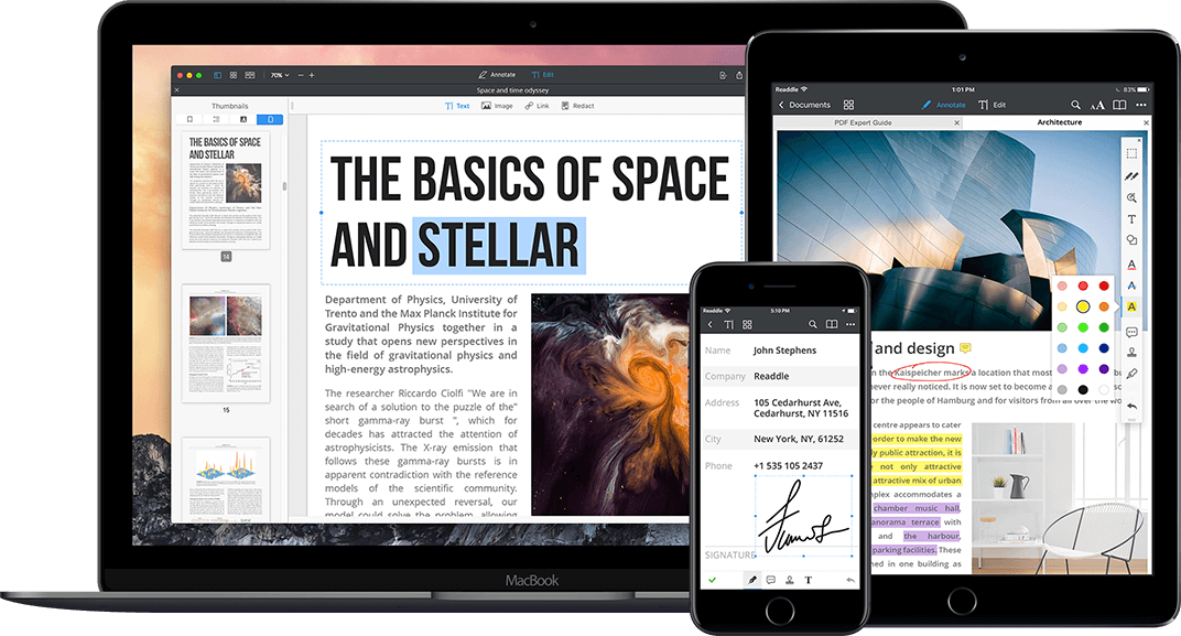 mac app for reading texts